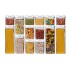 Set De 14 Recipientes Hermeticos Frascos Para Cocina Tarros CTN003 Set De 14 Recipientes Hermeticos Frascos Para Cocina Tarros CTN003
