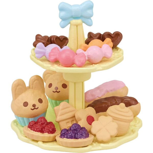 Sylvanian Families Fiesta Té Dulces Accesorios Ternurines Variante Modelo Dulces