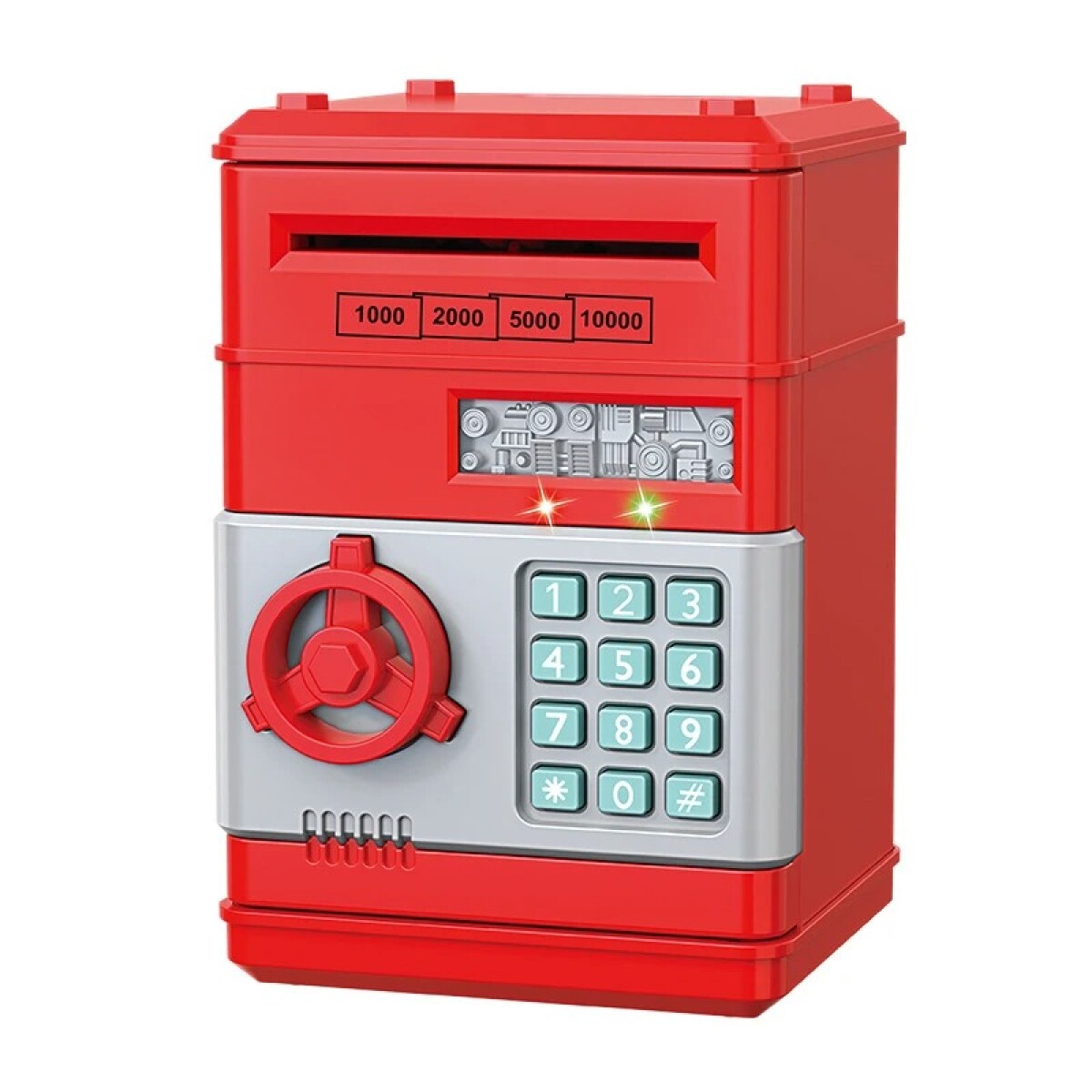 Alcancía Caja Fuerte - Roja 