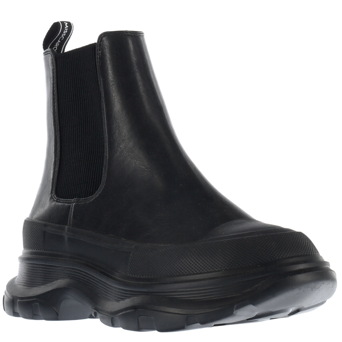 Bota POLO estilo chelsea con elasticos laterales MissCarol - Black 