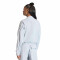 Campera de Mujer Adidas W 3S Wv Bomber Gris - Blanco