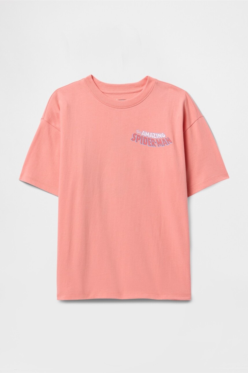 Remera Gráfico Marvel Niño Tea Rose