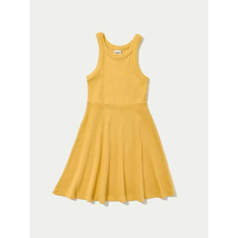 VESTIDO CURTO FEM AMARELO MEDIO