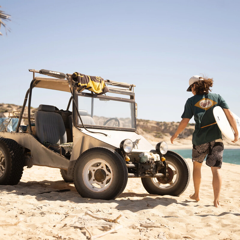 Remera Roark Diamond Script - Verde Remera Roark Diamond Script - Verde