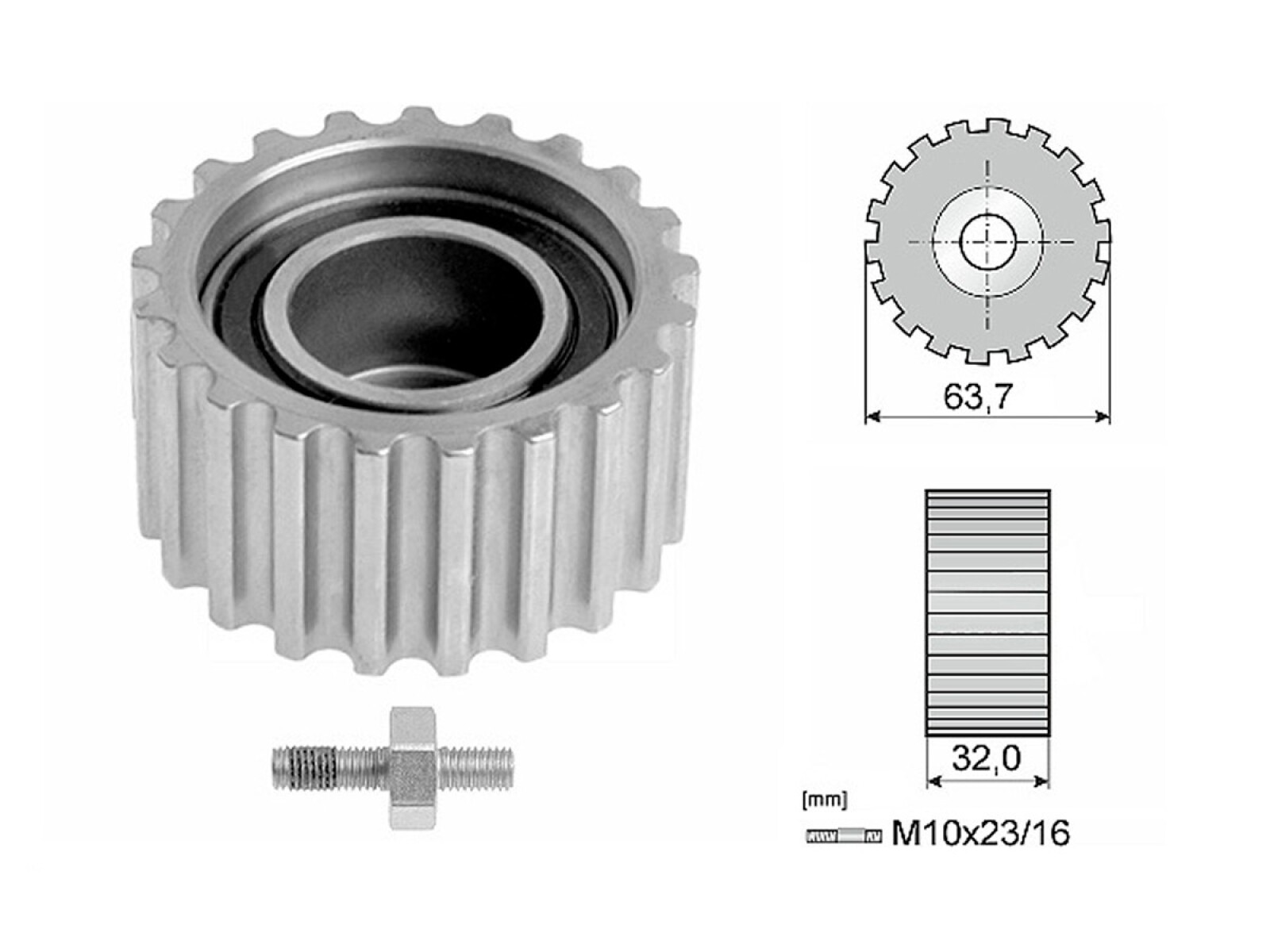 Tensor Guia Correa Dist. Renault Laguna 93-01 