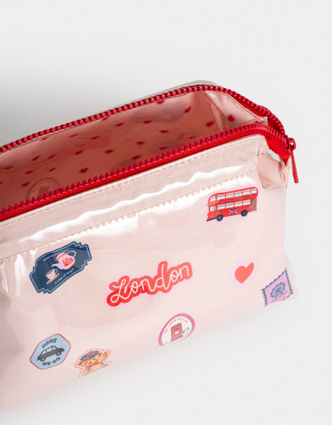 Porta Cosméticos Portacosméticos Vinilo - Blanco Crudo