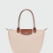 LONGCHAMP - Tote Bag Le Pliage Original M Marfil
