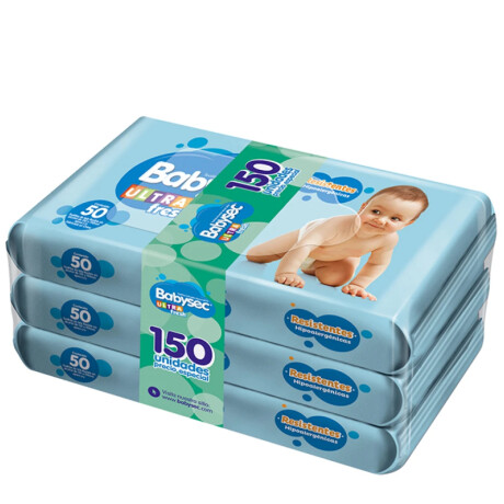 Toallitas Babysec Ultrasec 150 Unidades Toallitas Babysec Ultrasec 150 Unidades
