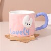 Taza De Cerámica Conejitos - 410ml Taza De Cerámica Conejitos - 410ml