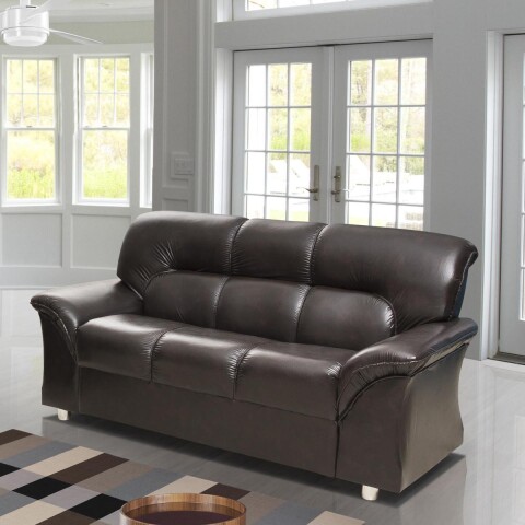 HELLEN - SOFA TURQUIA 3 CUERPOS PU NEGRO HELLEN - SOFA TURQUIA 3 CUERPOS PU NEGRO