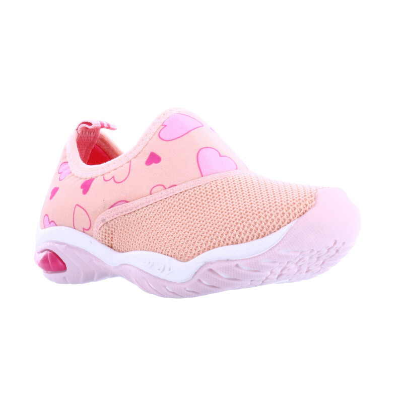 Championes de Niña KIDY sin corodones con estampa Nude - Rosado