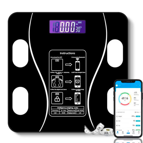 Balanza Digital Smart Bluetooth App 180 KG 001