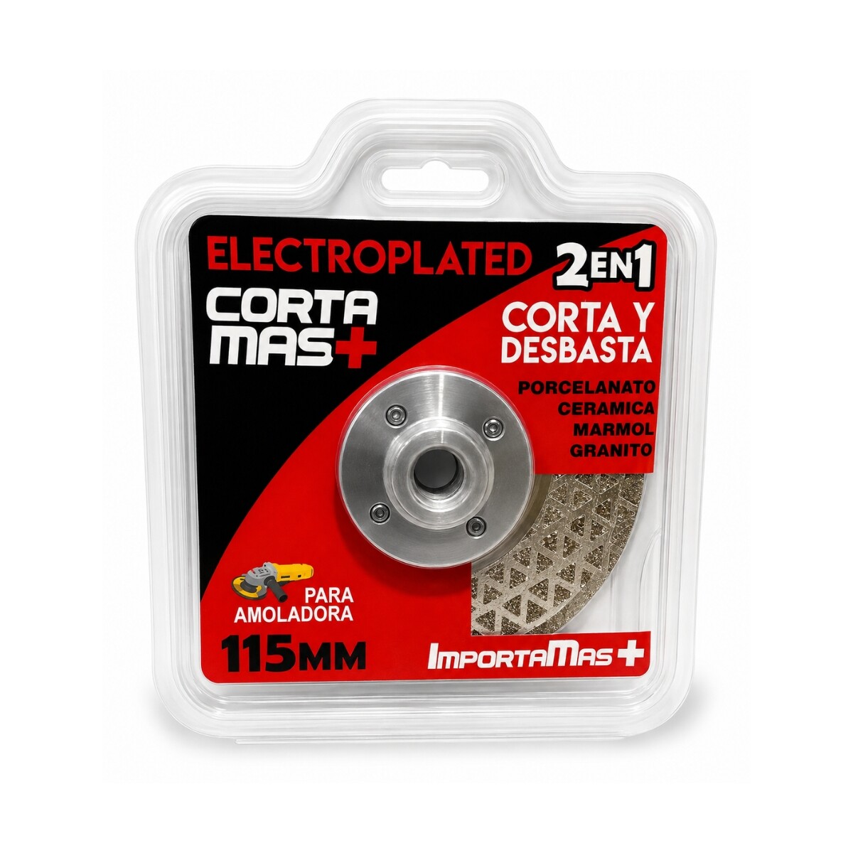 DISCO CORTA Y DESBASTA PORCELANATO 115MM Disco Corta Y Desbasta Porcelanato 115mm