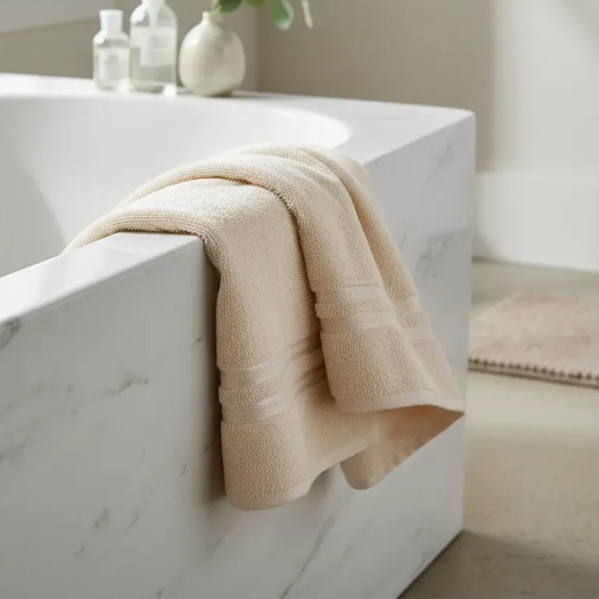 Toalla de Rostro Priori Döhler 50 cm x 70 cm 100% Algodón - NATURAL 