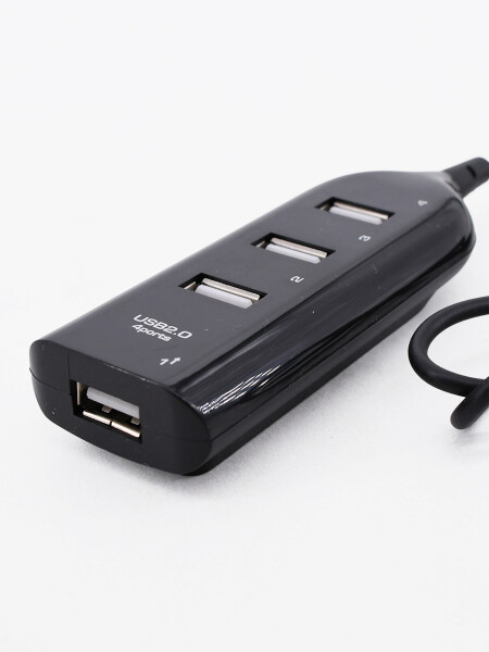 EXTENSOR ENTRADA USB NEGRO