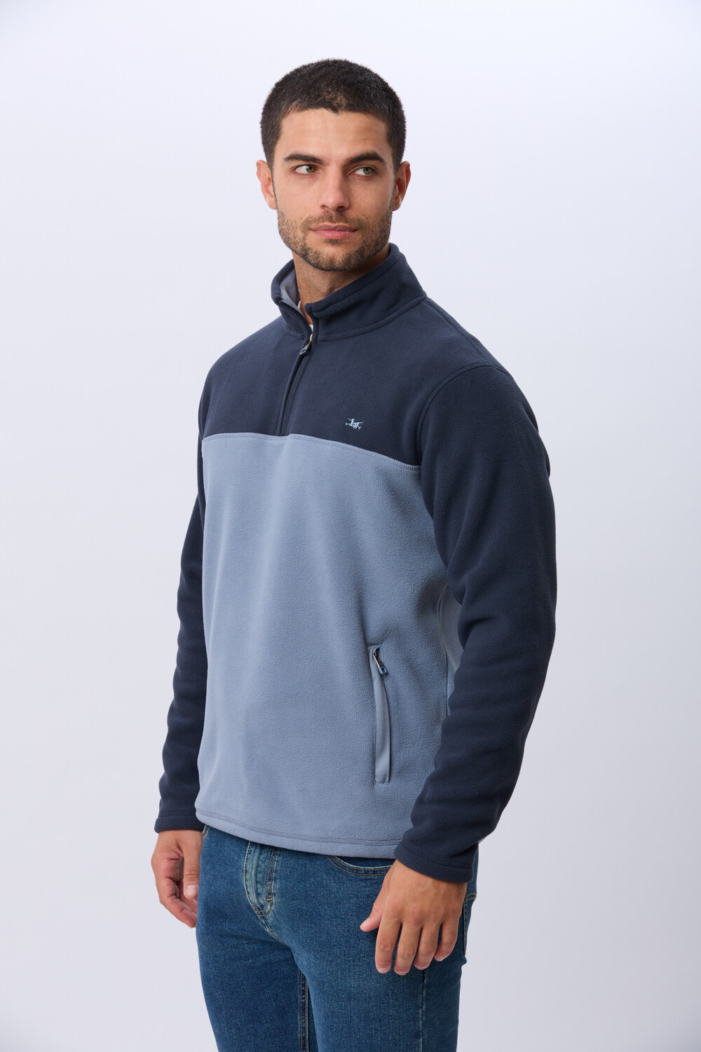 BUZO POLAR BICOLOR Piedra