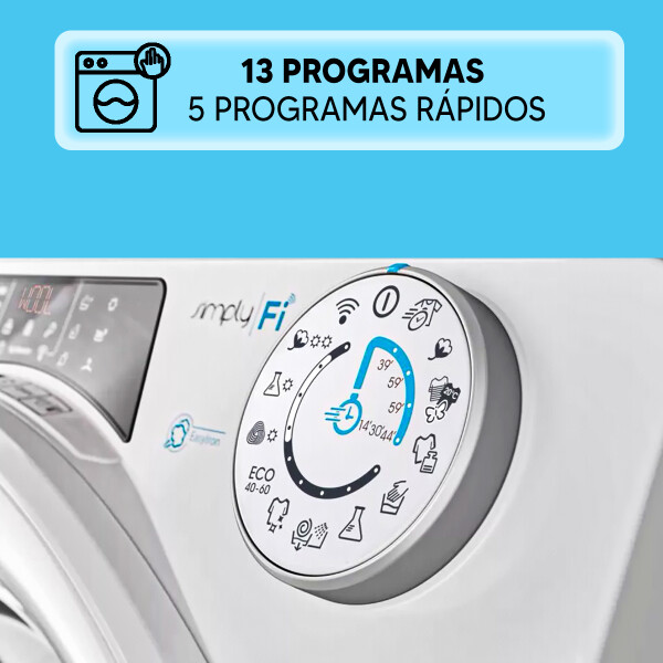 Secarropas Candy 9kg Roe H9a3te-s Inverter Outlet OLT SECARROPAS CANDY ROEH9A3TES A10