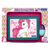 Laptop Disney Lexibook educativa bilingüe diseño Unicornio