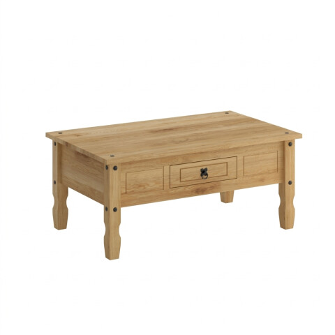 MESA DE LIVING 1 CAJON CERA NATURAL P601-CR MESA DE LIVING 1 CAJON CERA NATURAL P601-CR