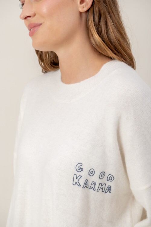 Sweater Visón Crudo