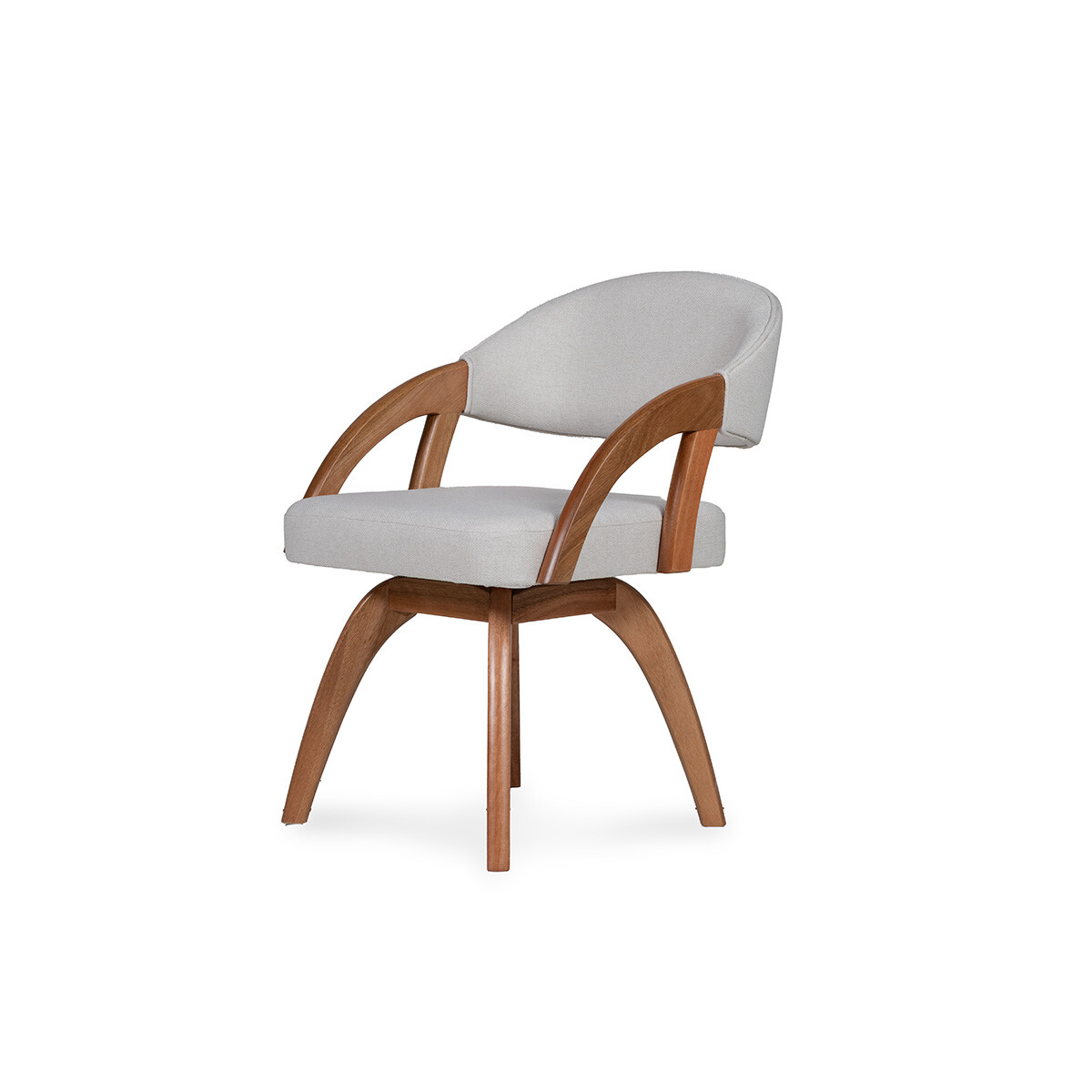 Silla Marjorie - Tela Rústica - 557 (Beige) 