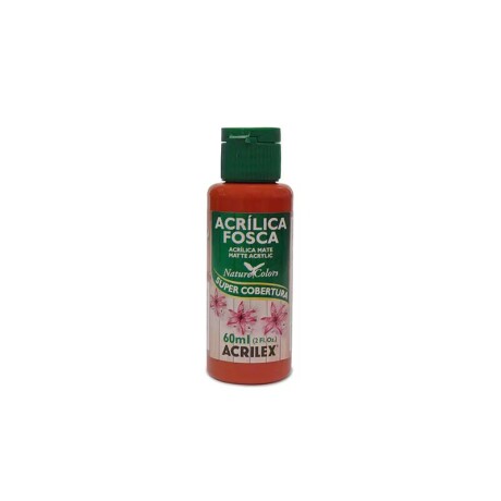 Pintura Acrílica Acrilex Mate 60 ml (Tonos Rojos y Marron) 506 Ceramica