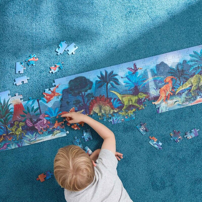 Puzzle Mágico Hape 200 Piezas Dinosaurios