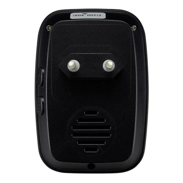 Timbre Inalámbrico Cacazi Premium Inteligente Led 300 Metros Color Variante Negro