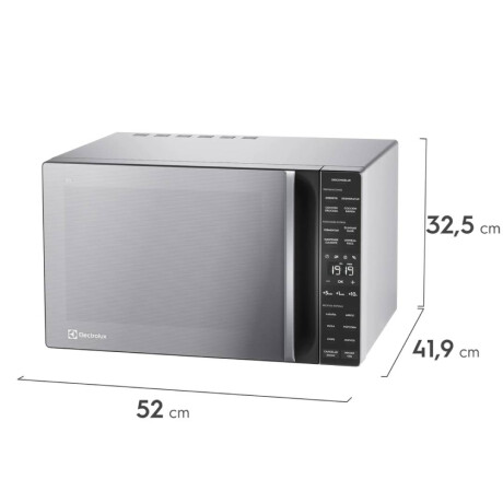 microondas digital electrolux 31 Lts Gris