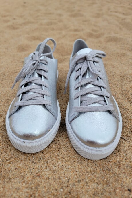 Zapatilla Aline Plata