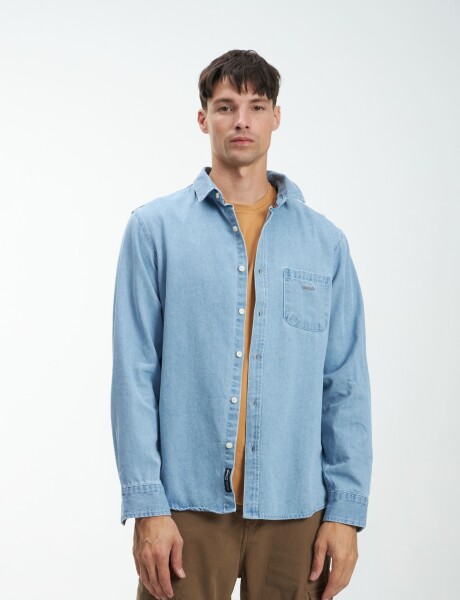 Camisa Bran Light Blue