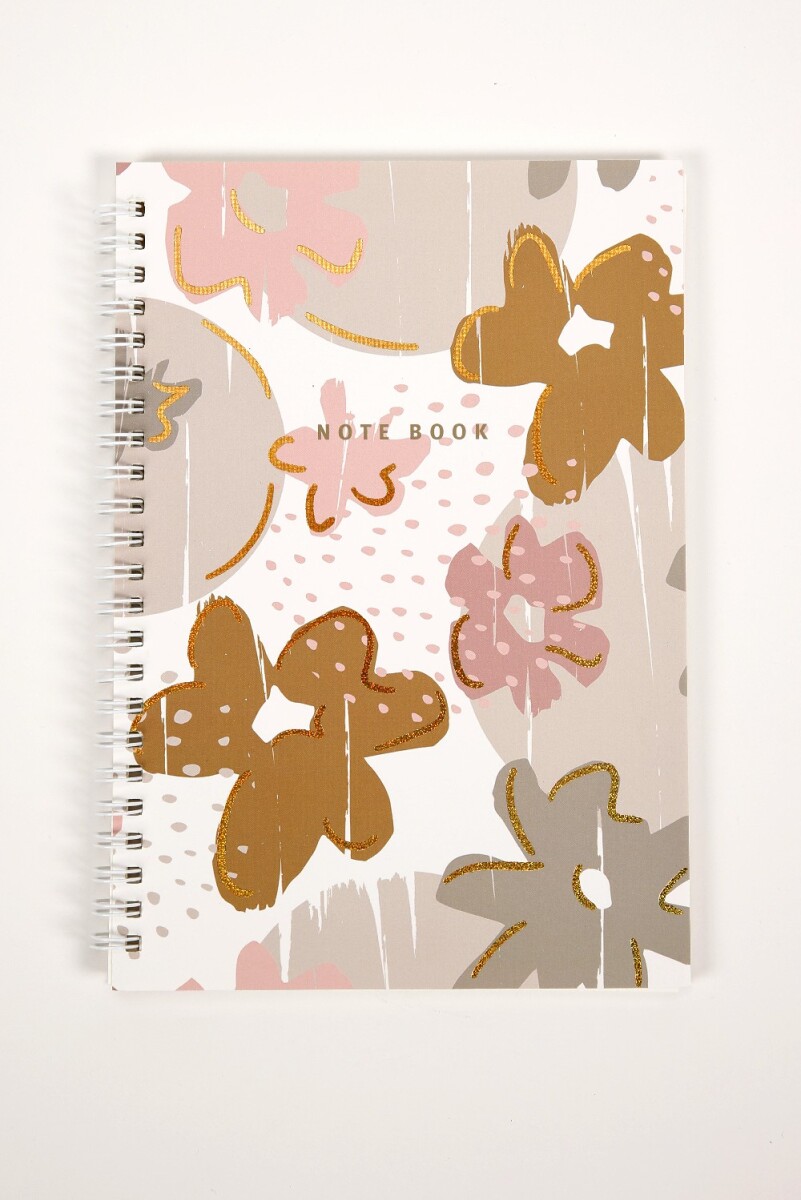 Cuaderno Schamp A5 70g 80 Hojas - Estampado 2 