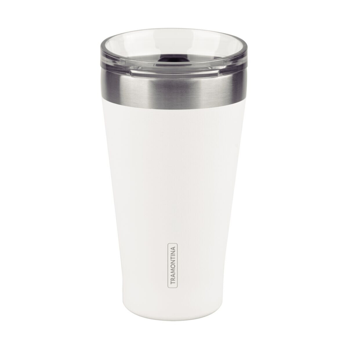 Vaso Termico 550 Ml - Blanco con Tapa - 61646/515 