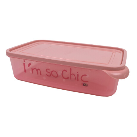 RECIPIENTE PLASTICO RECTANGULAR 2.3LT RECIPIENTE PLASTICO RECTANGULAR 2.3LT