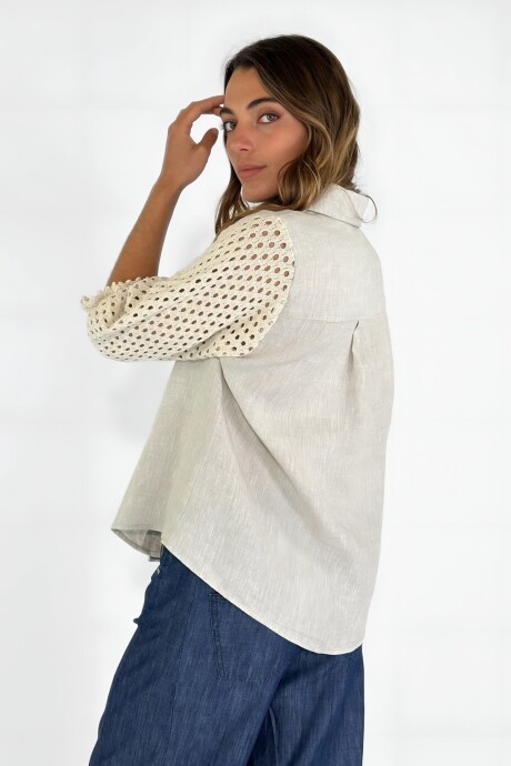 CAMISA ISABELA Beige