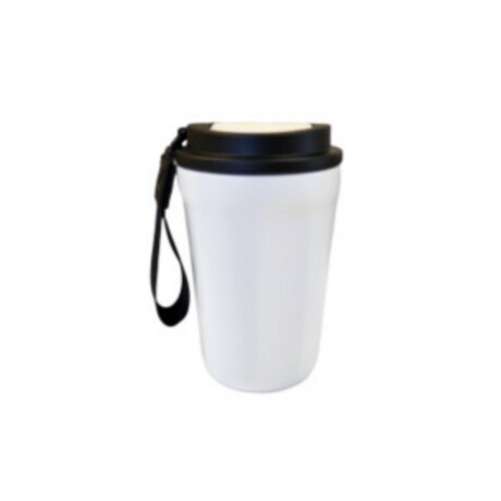 Vaso acero inoxidable Comet 400ml Blanco