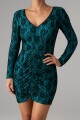 Vestido Shadow Azul