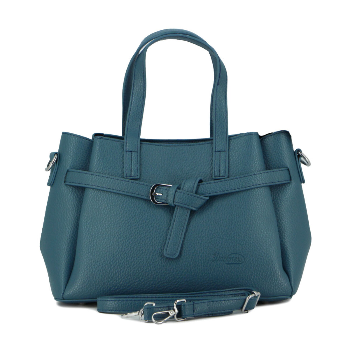 Cartera Mujer Darkness Con Correa - Azul 