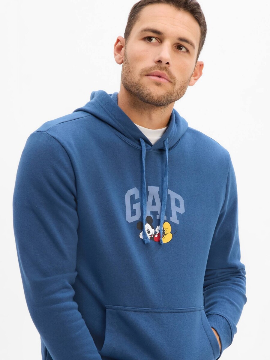 Canguro Logo Gap Disney Hombre - Tranquil Blue 