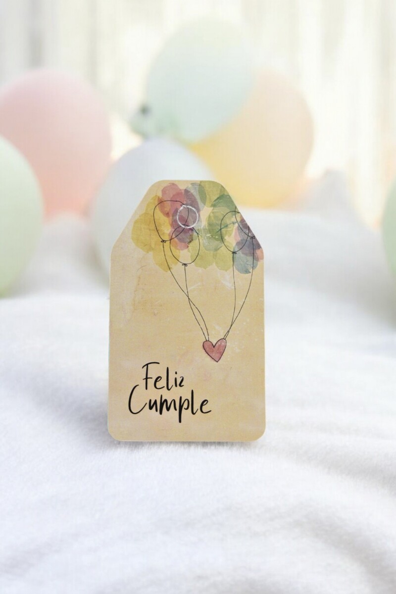 Tag cumpleaños 5x8,5 - DISEÑO 8 