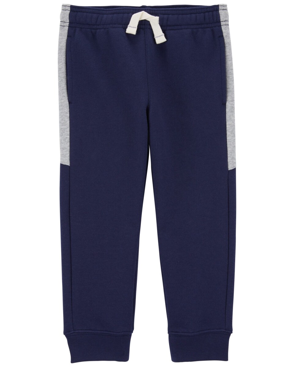 Pantalón deportivo de algodón, con franjas laterales 