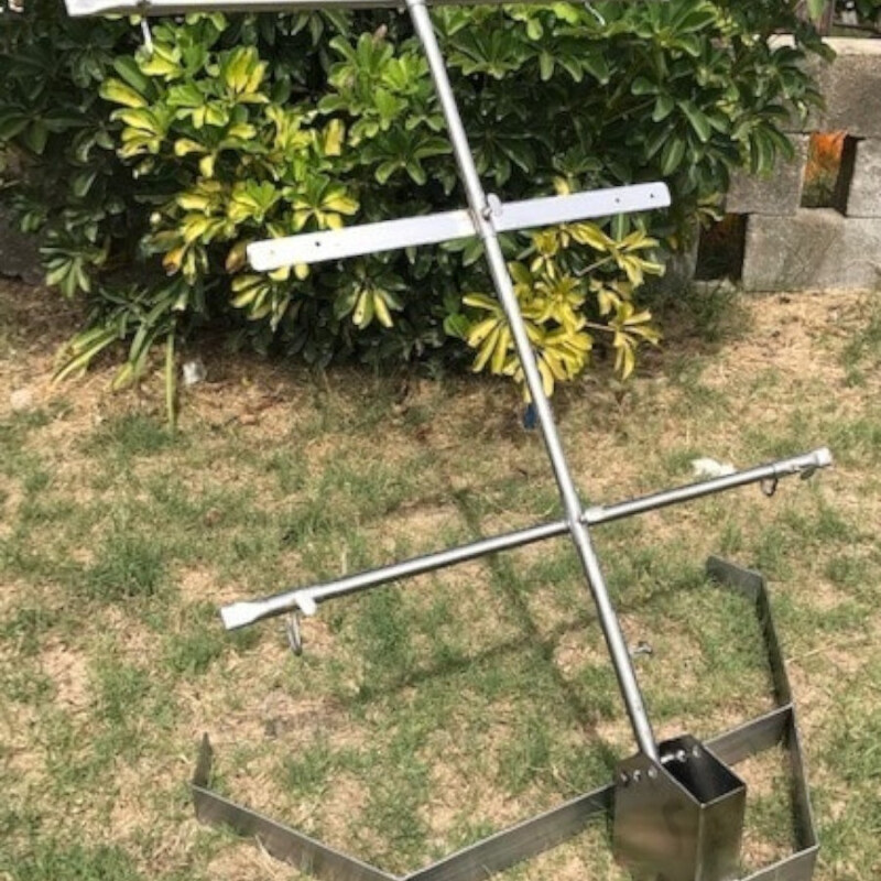 Pincho Cruz Acero Inoxidable para Cordero Pincho Cruz Acero Inoxidable para Cordero