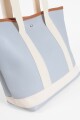 Totebag con asa corta CELESTE