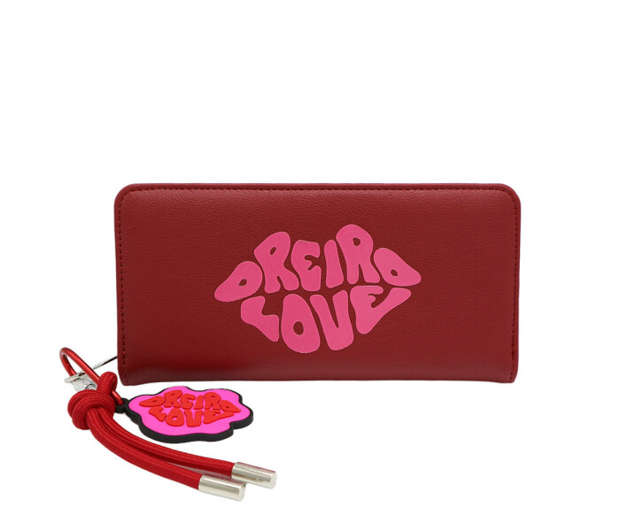 Billetera Las Oreiro Bordó