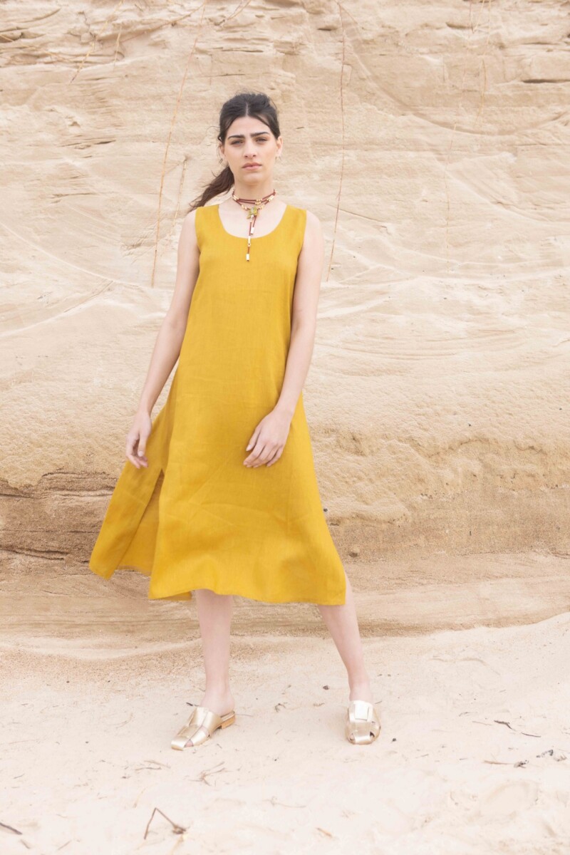 VESTIDO ALLEGRA SS24 Pistacho