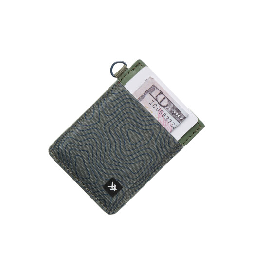 Billetera Thread Vertical Leather - Gris Billetera Thread Vertical Leather - Gris