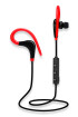 Auriculares Inalambricos Deportivos Enganchables Para Correr Rojo