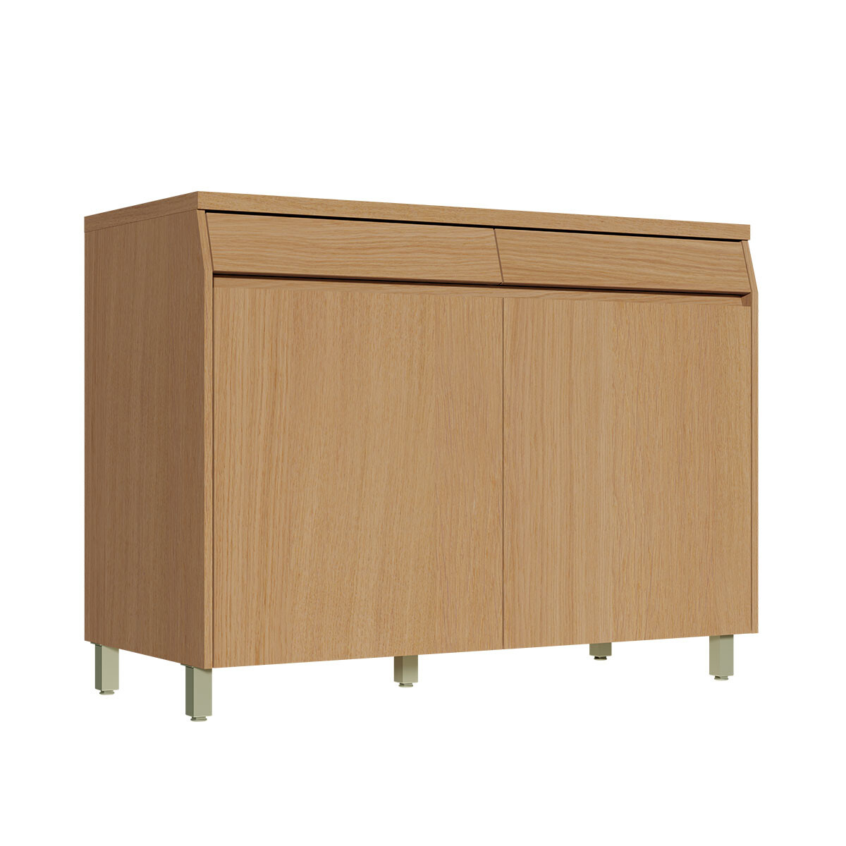 Bajo Mesada Mobiliario Cocina Mdf Simone Mendes Gamas Beige 