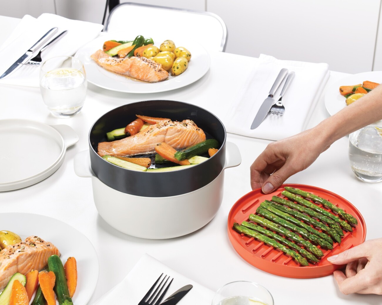 Set de Cocción para Microondas Joseph Joseph M-Cuisine™ 4 Piezas - Preventa Set de Cocción para Microondas Joseph Joseph M-Cuisine™ 4 Piezas - Preventa