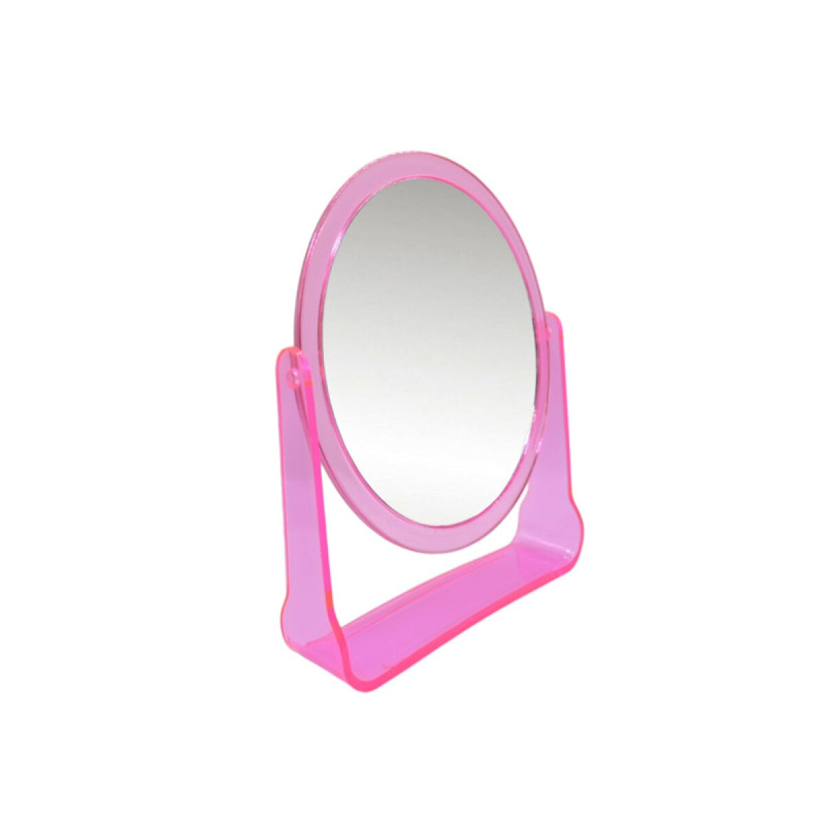 Espejo doble Faz Oval c/base 19*16cm(mx318) - Espejo Doble Faz Oval C/base 19*16cm(mx318) 